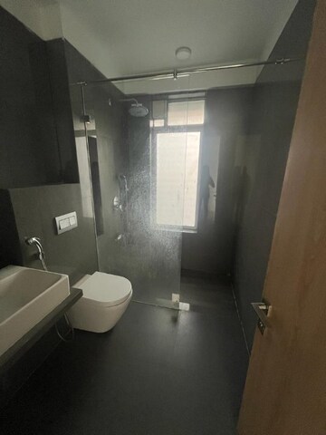 Bathroom in 2 BHK Apartment at Soham Crystal Spires, Ghodbunder Road – for Sale