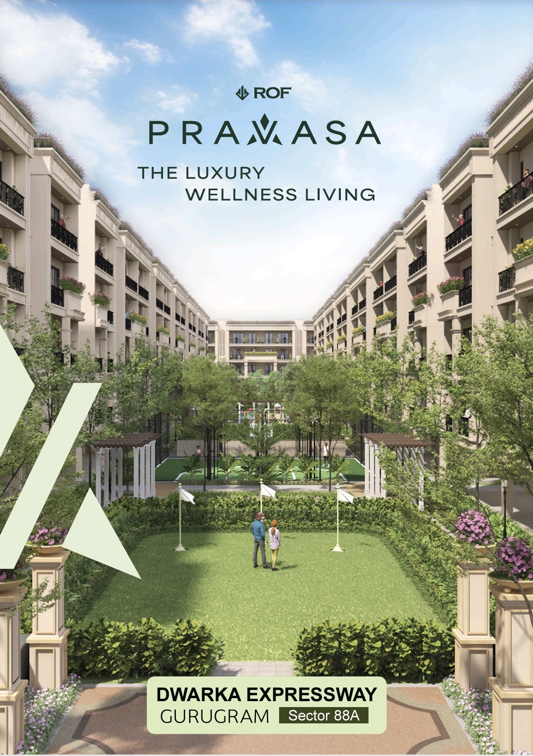 3 BHK 1847 Sq.Ft. Builder Floor in ROF Pravasa