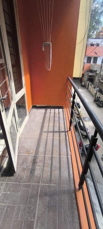 Balcony in 2 BHK Builder Floor at Kodihalli – for Rent
