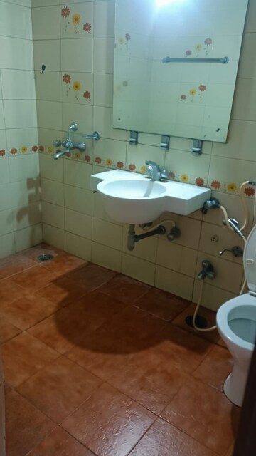 Bathroom in 4 BHK Apartment at AWHO Tucker Vihar, Hadapsar – for Rent