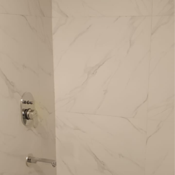 Bathroom in 3 BHK Builder Floor at Sheikh Sarai – for Rent