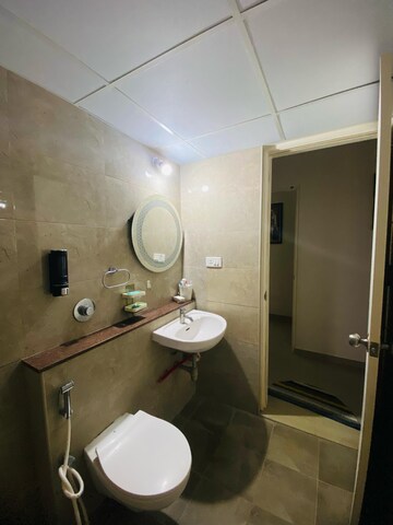Bathroom in 3 BHK Apartment at Goyal Orchid Piccadilly, Thanisandra Main Road – for Sale