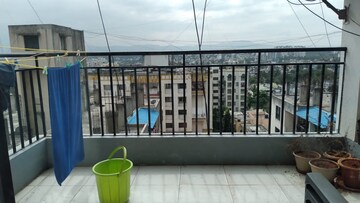 Balcony in 2 BHK Apartment at Kumar Mahatma Society, Kothrud – for Rent