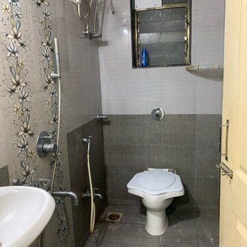 Attached Bathroom in 1 BHK Apartment at Mahavir Neelkanth Nagar CHSL, Vivekanand Nagar – for Rent