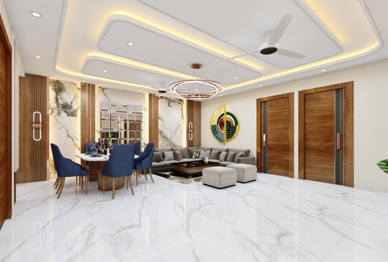 Living Room, vasundhara sector 5 3 Bedroom 1750 Sq.Ft. Builder Floor In Vasundhara Sector 5 Ghaziabad 8817126