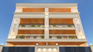 3 BHK Builder Floor – Exterior View View at Vasundhara Sector 5 - for Sale