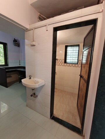 Bathroom in 1 BHK Apartment at Krishna Sthal Nandanvan, Mira Road – for Sale