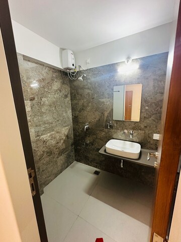 Bathroom in 3 BHK Apartment at Shree Krishna Navageeta, Chembur – for Rent
