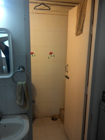 Bathroom in 2 BHK Apartment at Saurabh CHS Karve Nagar, Karve Nagar – for Rent