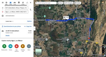  Plot – Map Location View at UM Trinity Avenue, Chengalpattu - for Sale