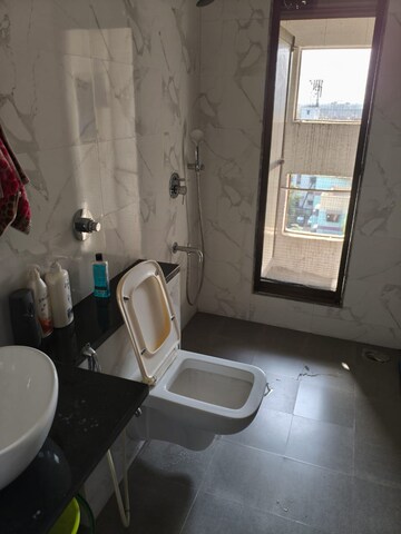 Bathroom in 2 BHK Apartment at Shubham Solitude, Chembur – for Rent