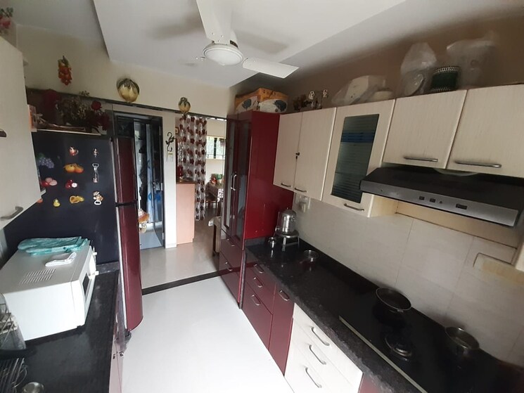 Kitchen, tulsi-meadows 3 Bedroom 1200 Sq.Ft. Apartment In Chembur Mumbai 8817209