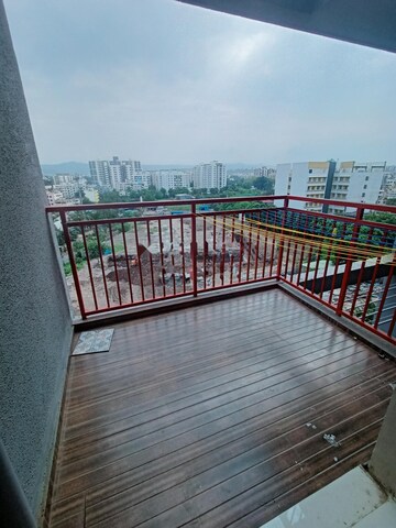 Balcony in 2 BHK Apartment at Kumar Park Infinia, Fursungi – for Rent