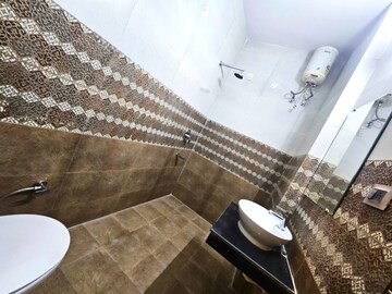 Bathroom in 3 BHK Apartment at Dhakoli – for Sale