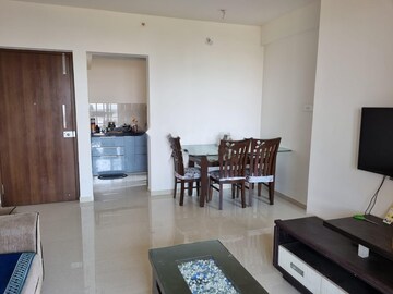 Living Room in 2 BHK Apartment at Shapoorji Pallonji Joyville Celestia, Hadapsar – for Rent