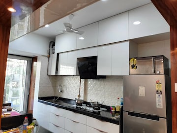 Kitchen in 2 BHK Apartment at Mantri Park, Goregaon East – for Rent