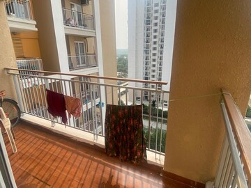 Balcony in 3 BHK Apartment at Rishita Manhattan, Gomti Nagar – for Rent