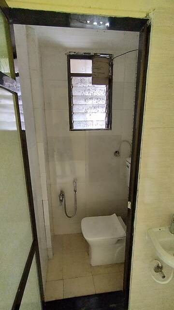 Bathroom in 1 BHK Apartment at Home Art Aarya Heights, Ghansoli Sector 15 – for Rent