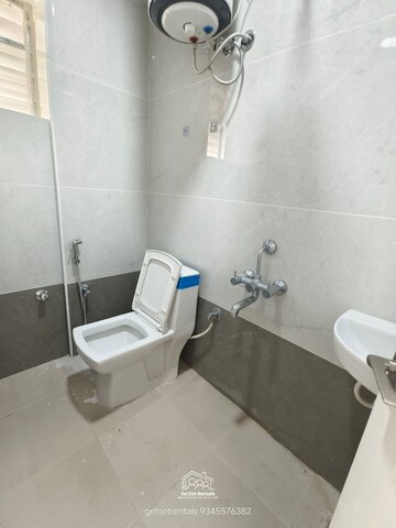 Bathroom in 1 BHK Builder Floor at Hsr Layout – for Rent