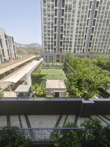 Balcony in 3 BHK Apartment at Godrej 24, Hinjewadi – for Rent