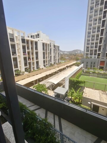 Balcony in 3 BHK Apartment at Godrej 24, Hinjewadi – for Rent
