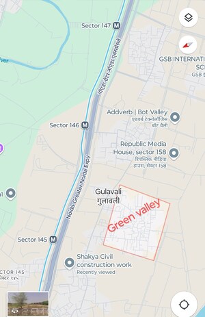  Plot – Map Location View at Sector 162 - for Sale