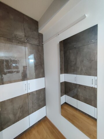 Kitchen in 2.5 BHK Apartment at Mantri Lithos, Thanisandra – for Rent