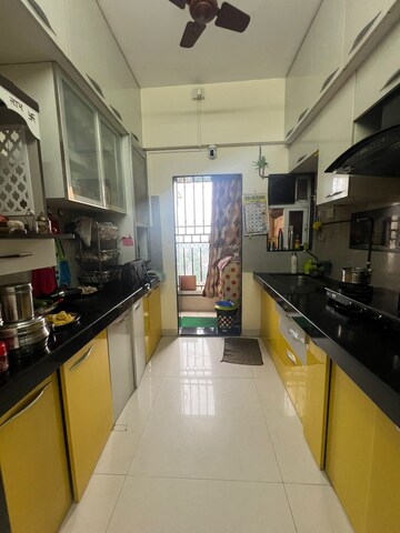 Kitchen in 1 BHK Apartment at Parsik Nagar – for Sale