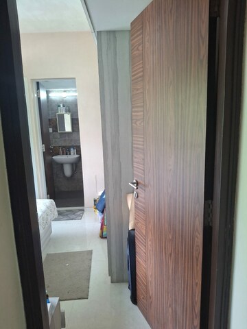 Bathroom in 1 BHK Apartment at Ashray Jaswanti Woods, Mulund West – for Sale