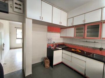 Kitchen in 3.5 BHK Apartment at Nirmiti Ragdari Apartments, Aundh – for Rent