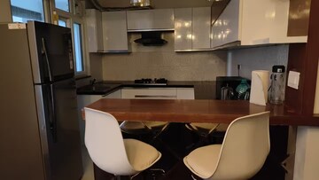 Kitchen in 3 BHK Apartment at Pashmina Waterfront, Old Madras Road – for Rent