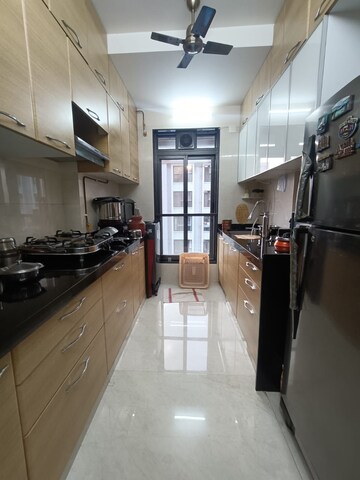 Kitchen in 3 BHK Apartment at Shree Krishna Devasya, Chembur – for Rent