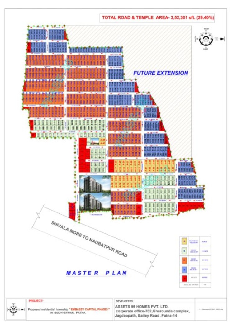 Map Location, shivala par  1000 Sq.Ft. Plot In Shivala Par Patna 8801045