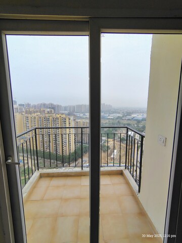 Balcony in 3 BHK Apartment at Amrapali Enchante, Tech Zone 4 Greater Noida – for Rent