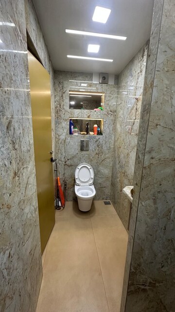 Bathroom in 3 BHK Apartment at Satyam CHS Andheri West, Andheri West – for Rent