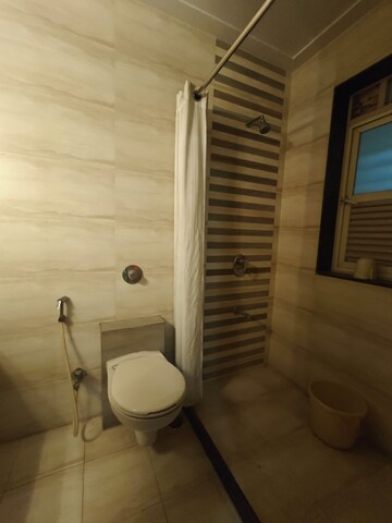 Bathroom in 3 BHK Apartment at Emerald Building, Chembur – for Rent