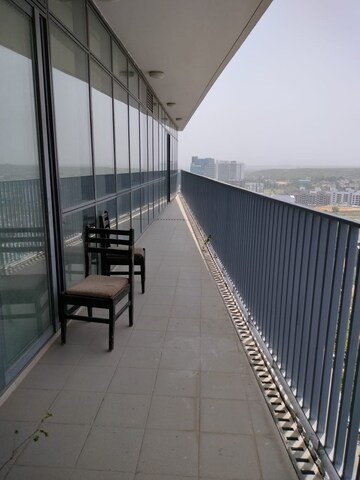 Balcony in 4 BHK Apartment at Ireo Skyon, Sector 60 – for Rent