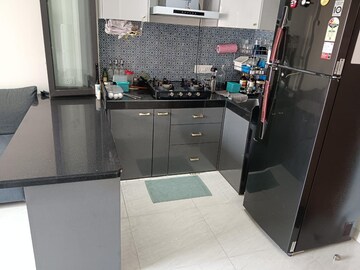 Kitchen in 2 BHK Apartment at Lodha Quality Home Tower 2, Majiwada – for Rent