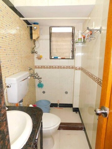 Bathroom in 2 BHK Apartment at Pali Hill – for Rent