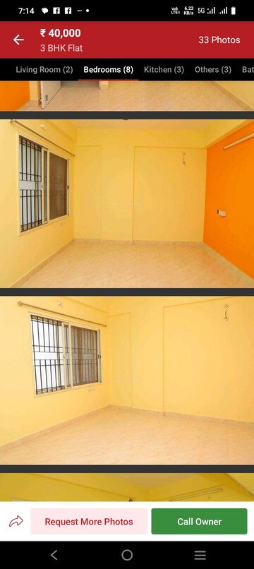 Room in 1 BHK Builder Floor at Suvilas Royal Gardenia, Abbigere – for Rent