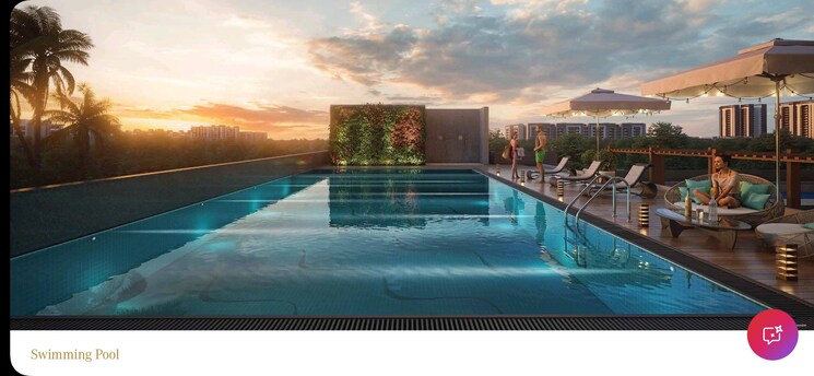Swimming Pool, city-one-vezdaa 3 Bedroom 1202 Sq.Ft. Builder Floor In Ravet Pune 8817908