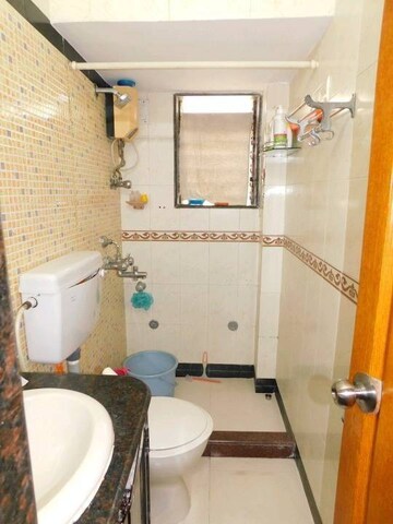 Bathroom in 3 BHK Apartment at Khar West – for Rent