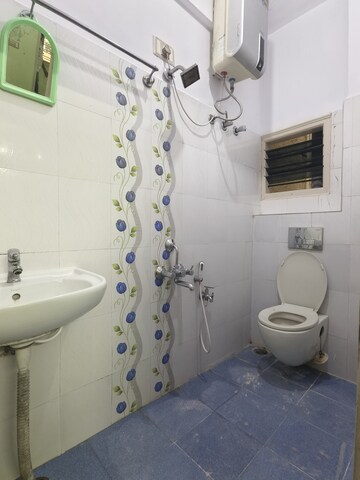 Bathroom in 2 BHK Builder Floor at Iti Layout – for Rent