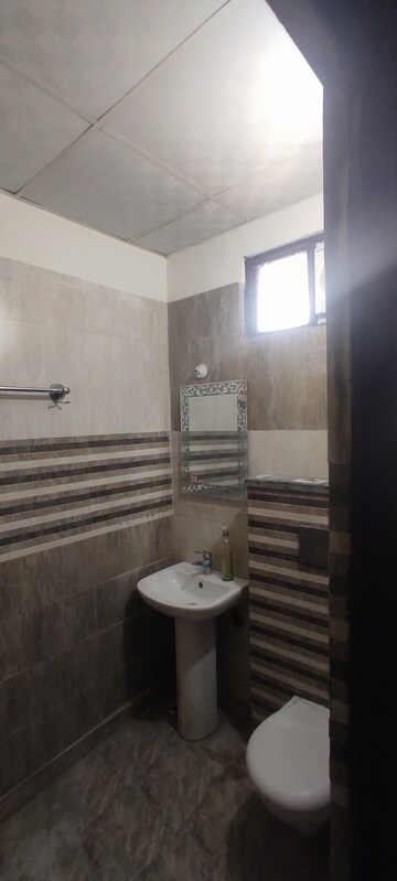 Staircase in 3 BHK Builder Floor at Omaxe Park Plaza, Shakti Khand 2 – for Sale