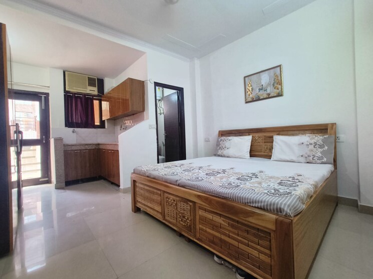 Bedroom, unitech-south-city-ii 1 RK 317 Sq.Ft. Builder Floor In Sector 50 Gurgaon 8817919