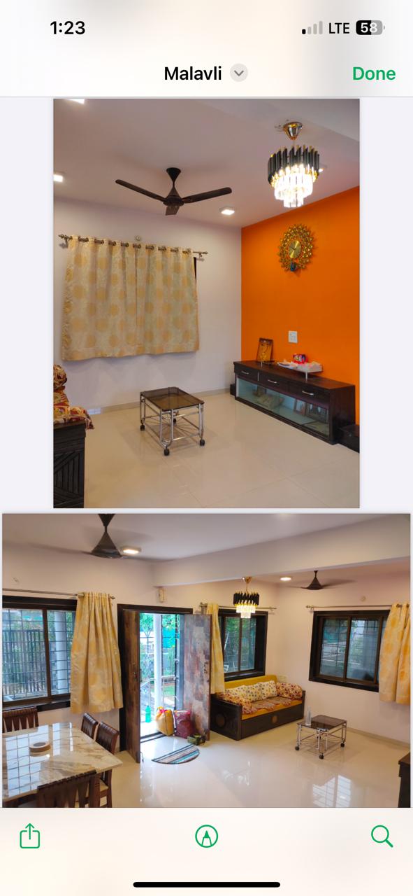2 BHK + Extra Room Apartment For Rent in Neelsidhi Balaji Angan