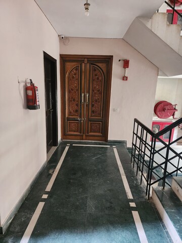 Staircase in 3.5 BHK Apartment at Souvenir Apartment, Sector 52 – for Rent