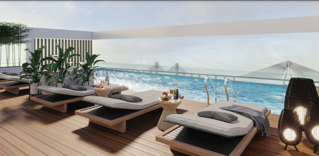 2 BHK + Extra Room 573 Sq.Ft. Apartment in Vibrants 1891 Ekam Parkk