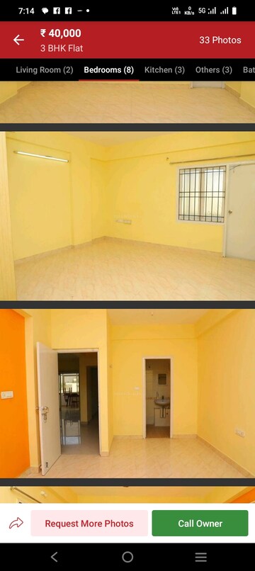 1 BHK Builder Floor For Rent in Suvilas Royal Gardenia, Abbigere