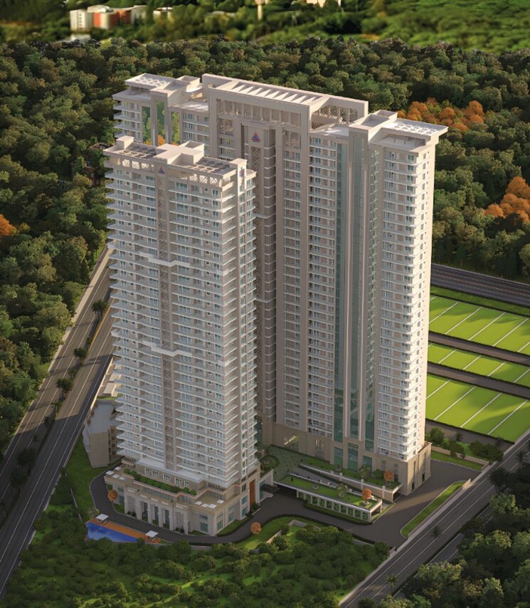Exterior View, anant-raj-the-estate-residences 4 Bedroom 3710 Sq.Ft. Apartment In Sector 63a Gurgaon 8818088